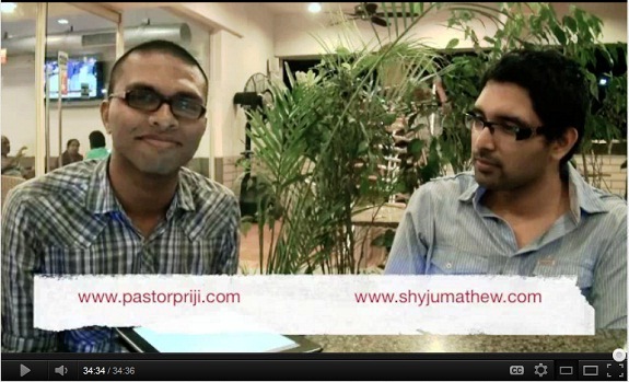 Video Interview with @ShyjuMathew on Leadership, Mentoring & Ministry