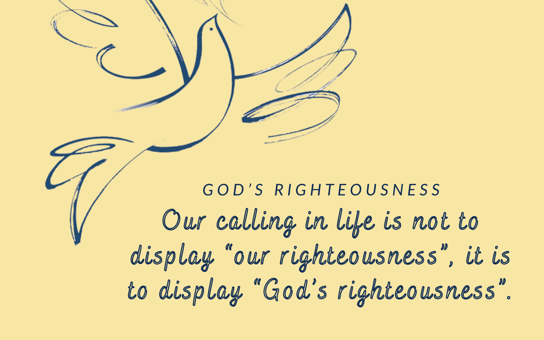 God’s Righteousness